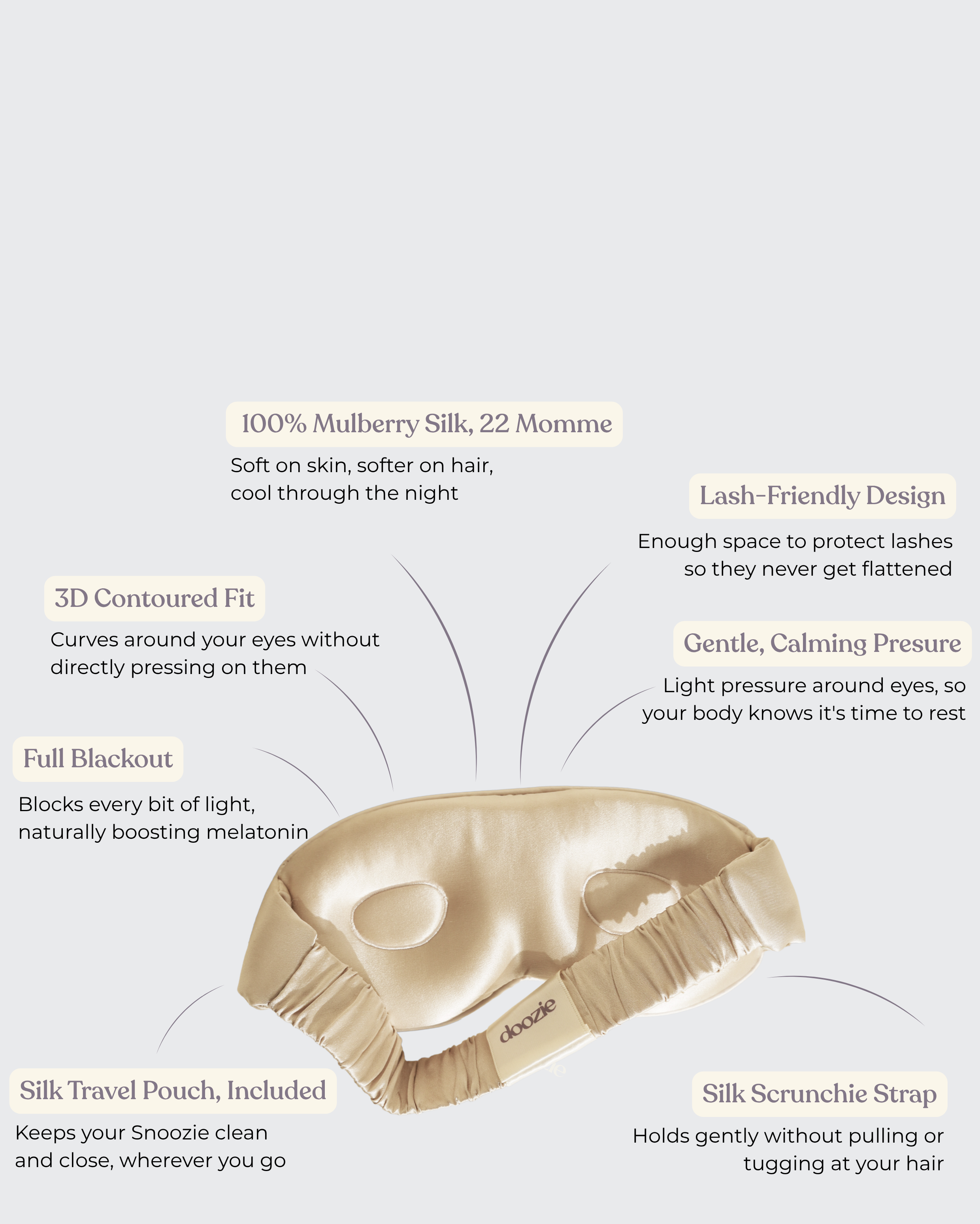 Dawn Snoozie Sleep Mask