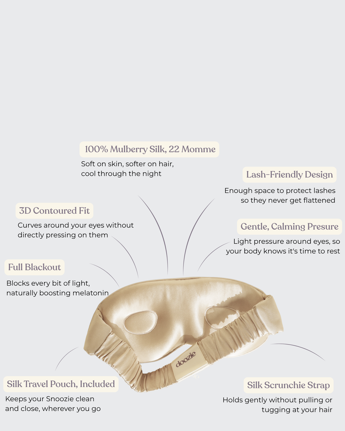 Dawn Snoozie Sleep Mask