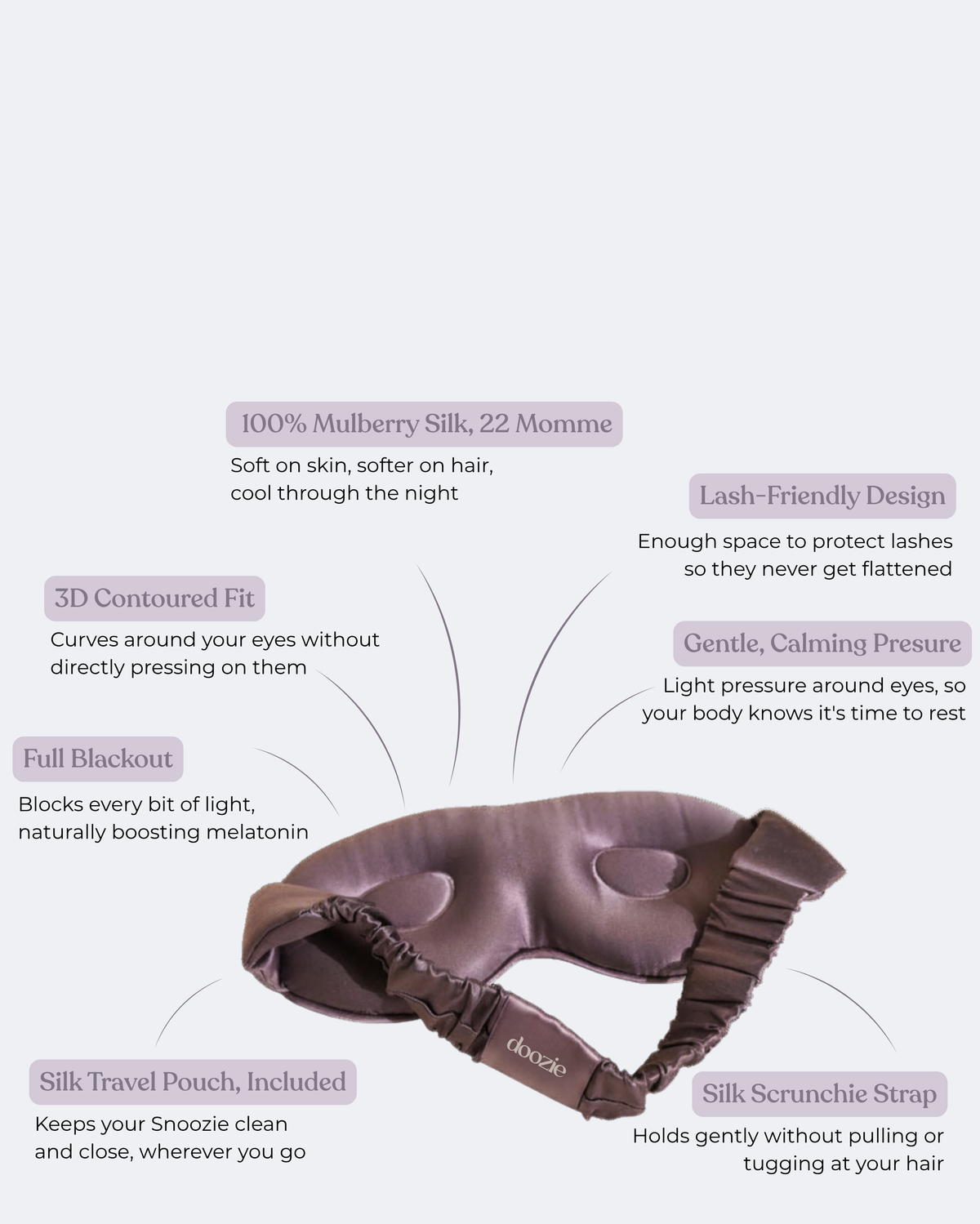 Dusk Snoozie Sleep Mask
